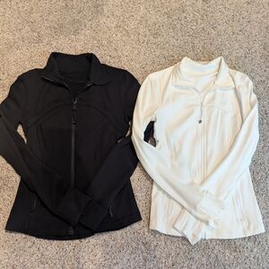 Lululemon Black and White Define Jackets